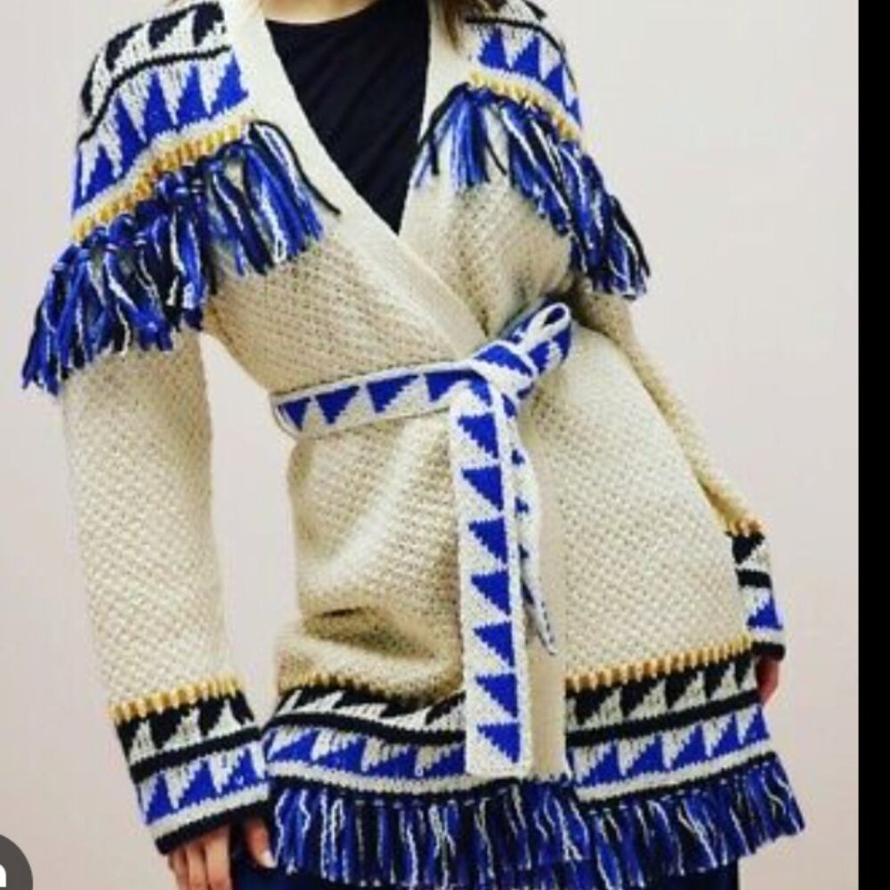 Mother The Fringe Cardigan